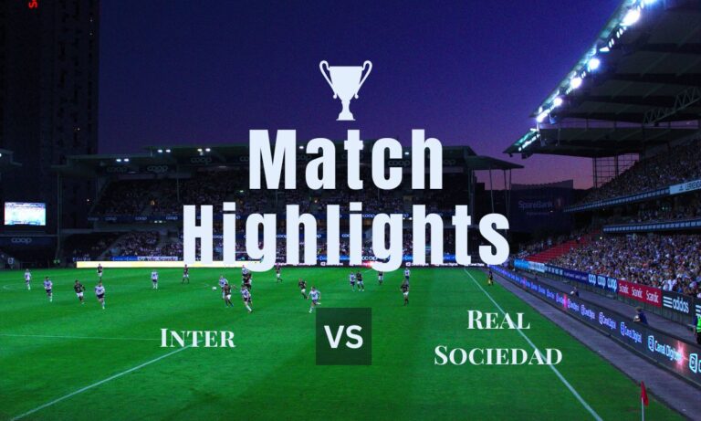 Inter vs Real Sociedad Latest highlights and score