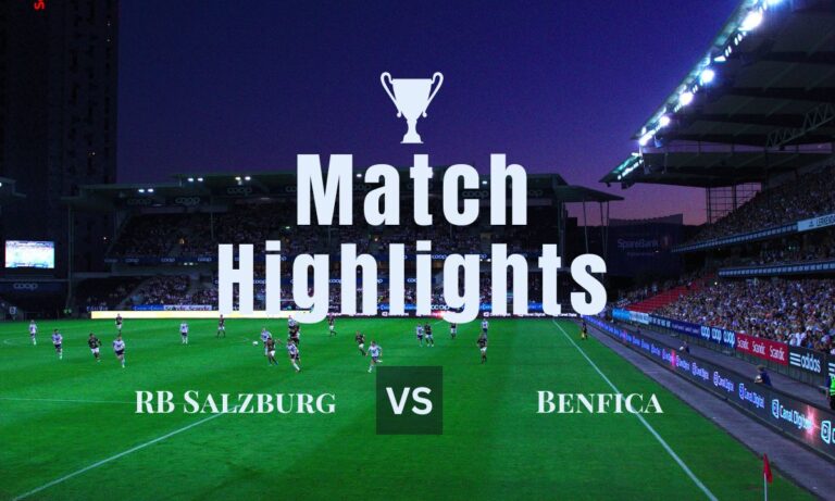RB Salzburg vs Benfica Latest highlights and score